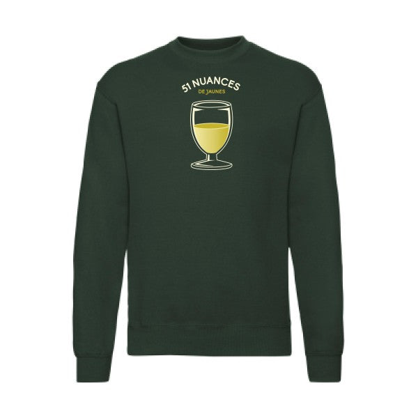 51 nuances de jaunes Fruit of the loom 280 g/m² Sweat shirt