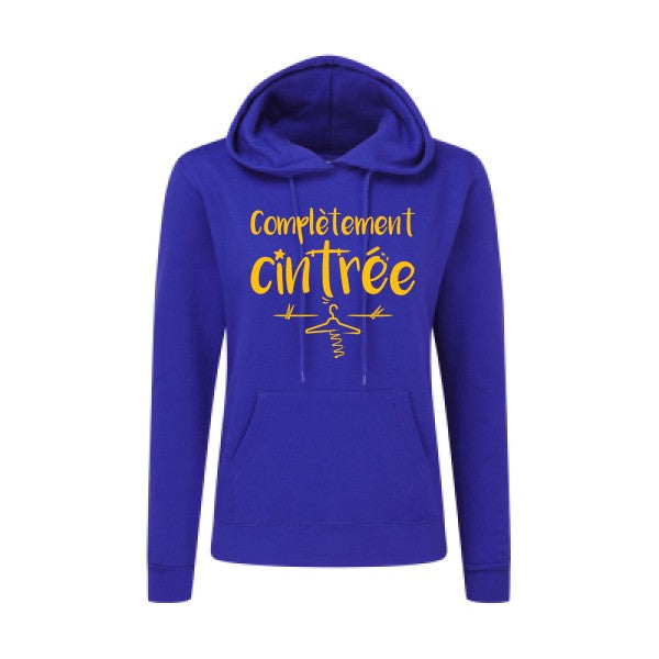 Complètement cintré jaune Or |Sweat original à capuche Femme