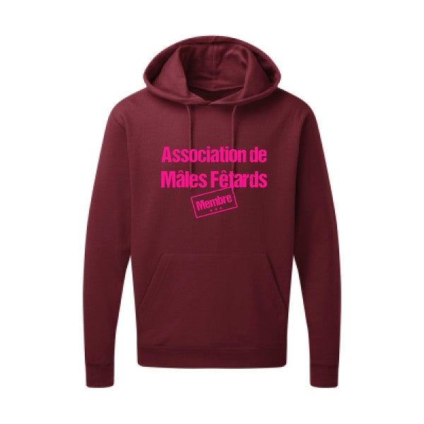 Association de Mâles Fêtards Rose Fluo SG - Hooded Sweatshirt Sweat capuche