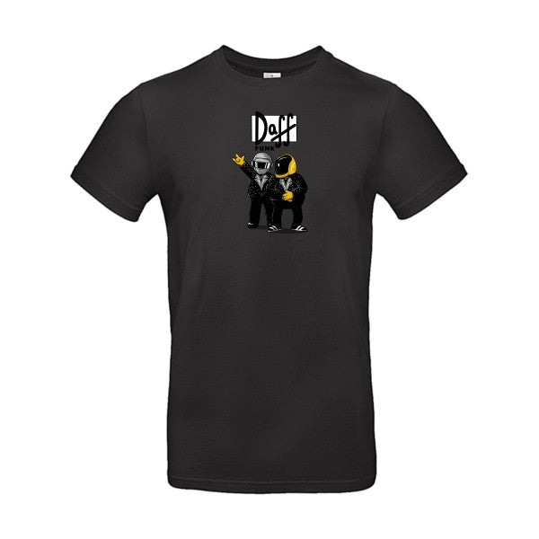 T-shirt humour original duff punk T Shirt couleur Black