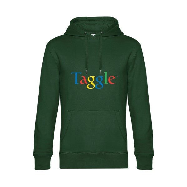 Taggle- Sweat à capuche original Bottle Green - RueDuTeeshirt