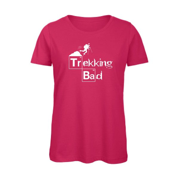 T shirt humour bio femme   femme bio|Trekking bad Blanc 