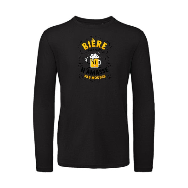 Bière qui roule | T-shirt original LSL Black 2XL