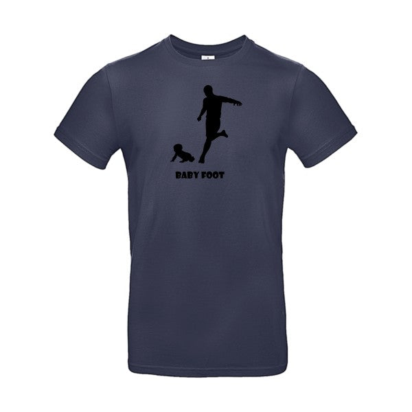 Baby footFlex noir- T-shirt E190|Navy Blue||2XL