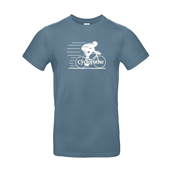 CYCLOPATHE ! Blanc B&C - E190 T-shirt