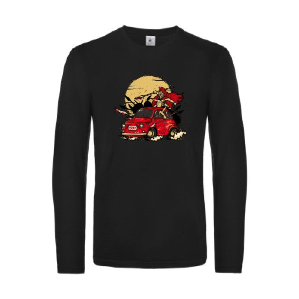 500-t-shirt-manches-longues-original-humour -Black