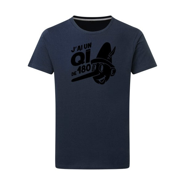 Quotient intellectuel - Flex noir Tshirt original Denim  XL