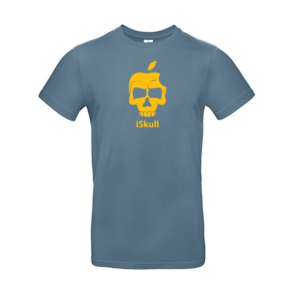 iSkullFlex jaune or- T-shirt E190|Stone Blue||2XL