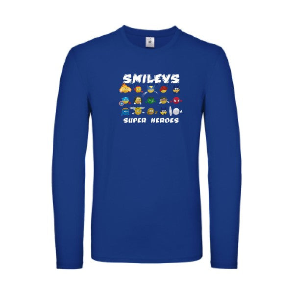 Super Smileys B&C - E150 LSL T-shirt manches longues léger