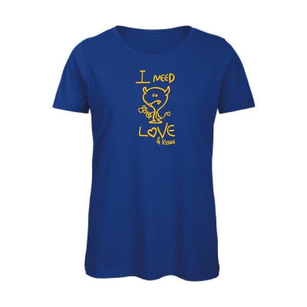 T shirt humour bio femme   femme bio|LOVER jaune Or 