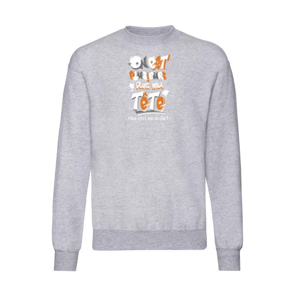 C'est moi le chef ! Fruit of the loom 280 g/m² Sweat shirt