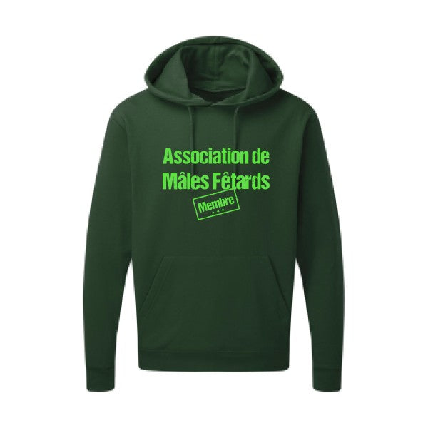 Association de Mâles Fêtards Vert fluo SG - Hooded Sweatshirt Sweat capuche