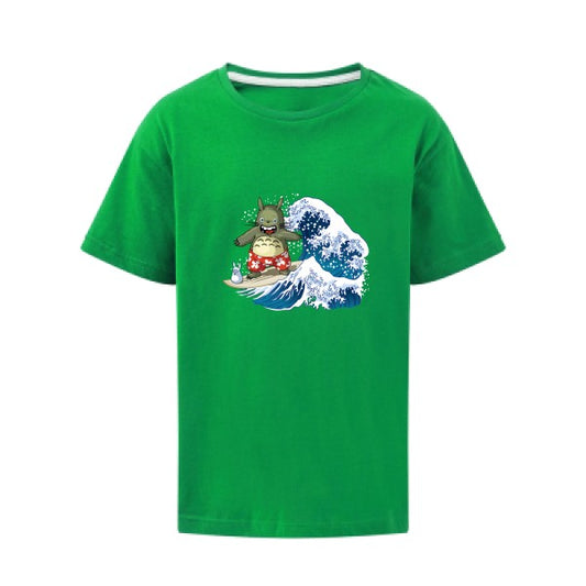 Totorokusai SG - Kids T-shirt enfant Kelly Green Taille 140 (9-10/XL)