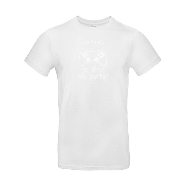 T-shirt humour original J Arrive T Shirt couleur White