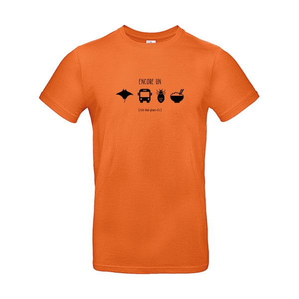 REBUS Flex noir |E190 T-shirt|Urban Orange||2XL