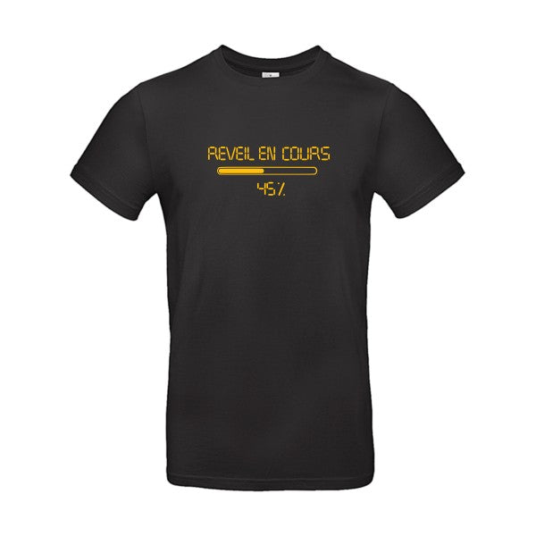 réveil en cours... loading...Flex jaune or - E190 T-shirt|Black||5XL