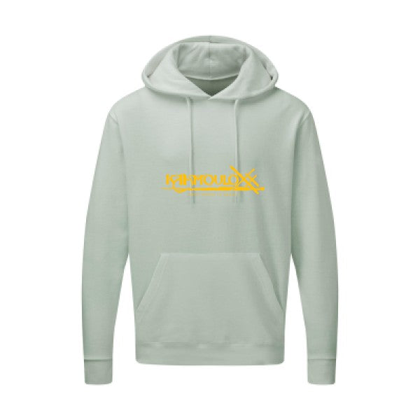 KAAMOULOXX ! jaune Or |Sweat capuche imprimé homme