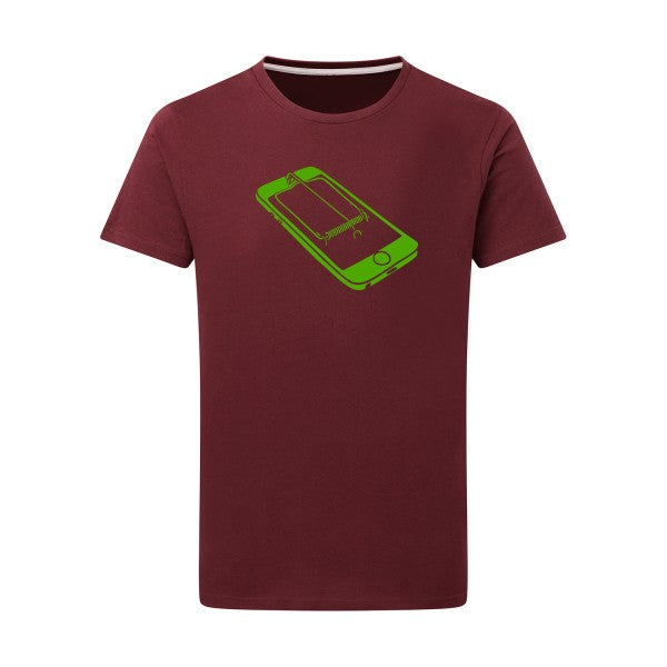 Piège - Flex Vert pomme Tshirt original Burgundy  2XL