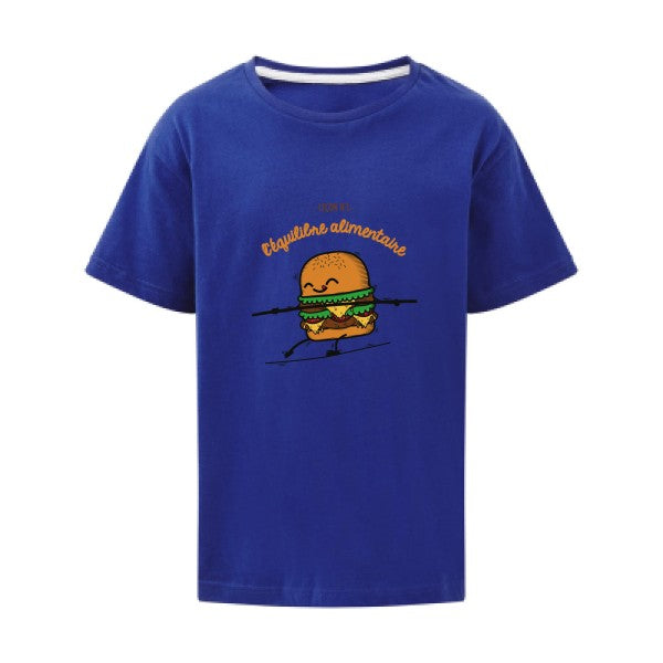 BURGER ADDICT SG - Kids T-shirt enfant Royal Blue Taille 152 (11-12/2XL)