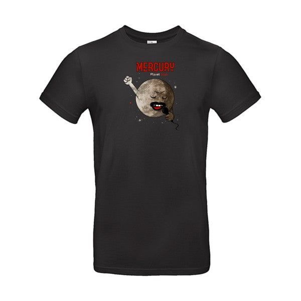 T-shirt humour original mercury T Shirt couleur Black
