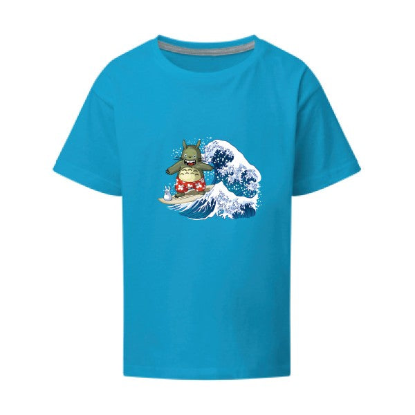 Totorokusai SG - Kids T-shirt enfant Turquoise Taille 152 (11-12/2XL)