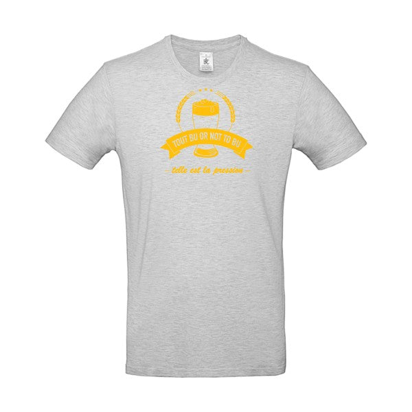 Telle est la pressionFlex jaune or- T-shirt E190|Ash||2XL