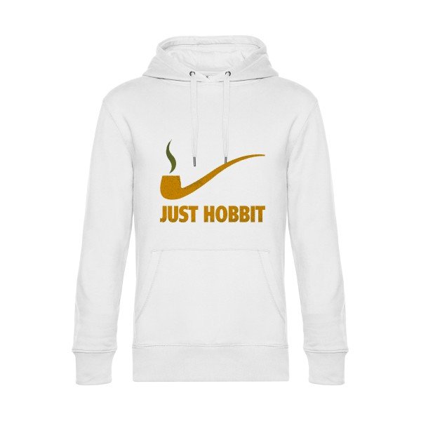 Just-Hobbit- Sweat à capuche original White - RueDuTeeshirt