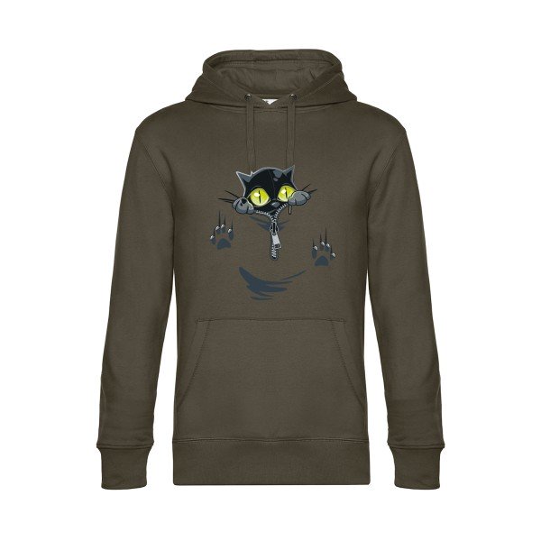 oOh- Sweat à capuche original Khaki - RueDuTeeshirt