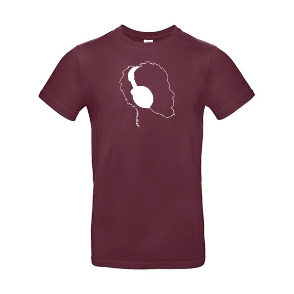 Mr. Jack B&C- T-shirt E190|Burgundy||2XL