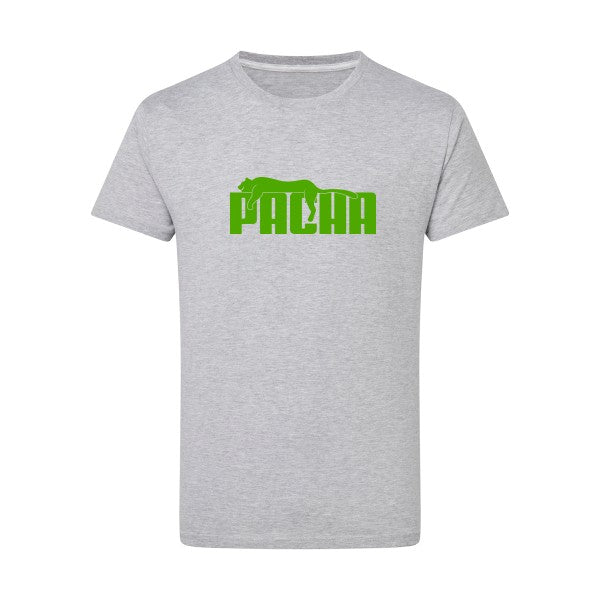 Pacha vert pomme -Flex vert pomme sur T-shirt SG  Light Oxford  5XL