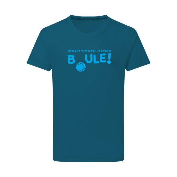 Perdre la boule ! - Flex bleu clair Tshirt original Petrol  2XL