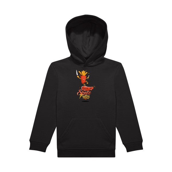 sweat capuche enfant Black SKATE