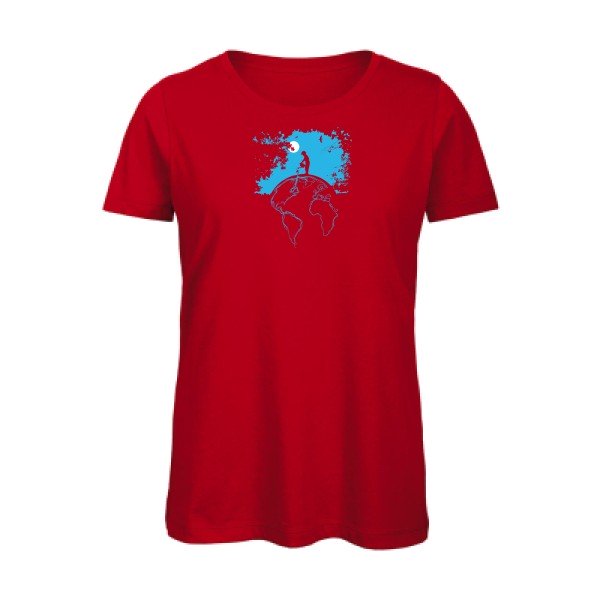 Terre- T-shirt original - t-shirt original femme Red