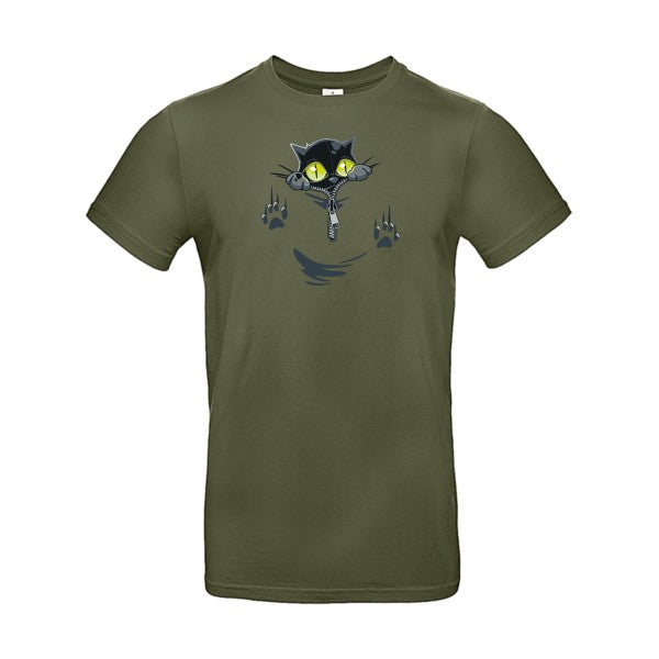T-shirt humour original Ooh T Shirt couleur Urban Khaki