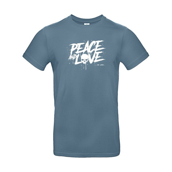 Peace or no peace Blanc B&C - E190 T-shirt