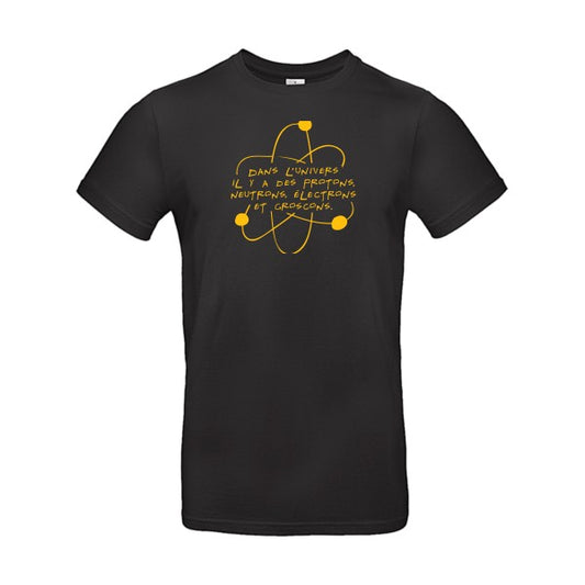 L'universFlex jaune or- T-shirt E190|Black||5XL