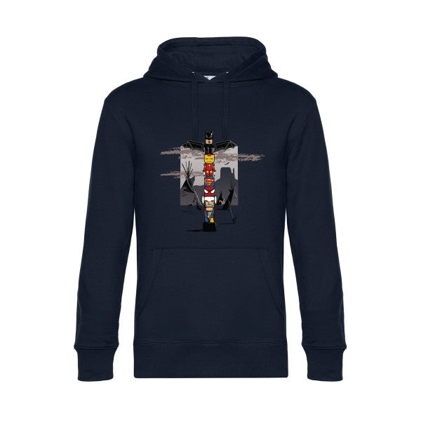 TOTEM- Sweat à capuche original Navy Blue - RueDuTeeshirt