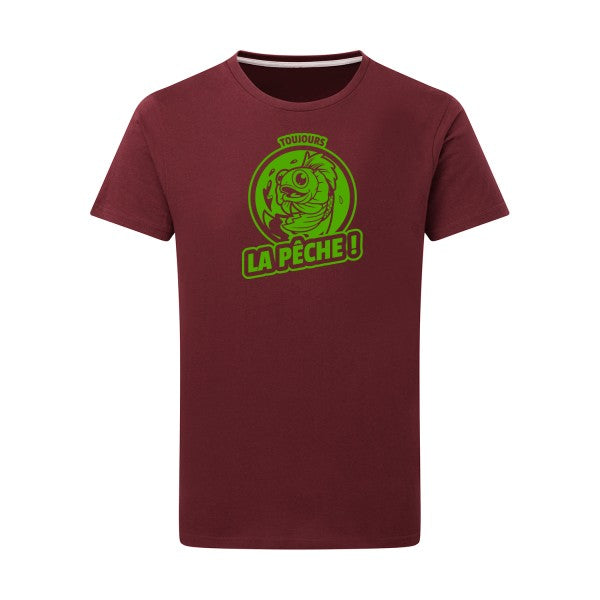 Toujours la pêche ! - Flex Vert pomme Tshirt original Burgundy  2XL