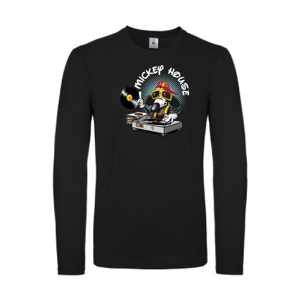 Mickey house B&C - E150 LSL T-shirt manches longues léger