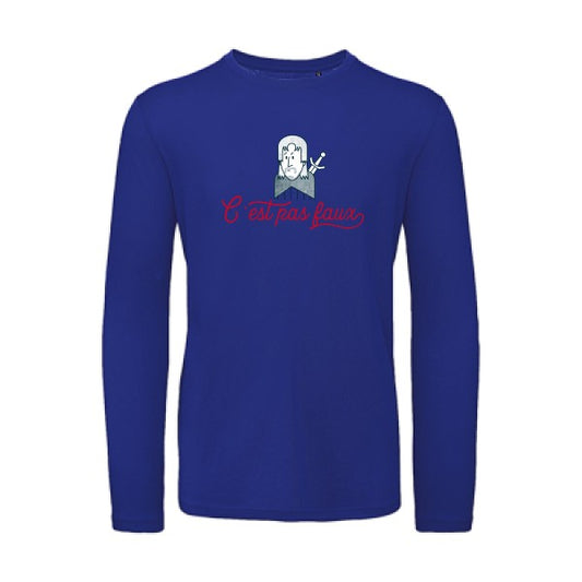 C'est pas faux | T-shirt original LSL Cobalt Blue 2XL