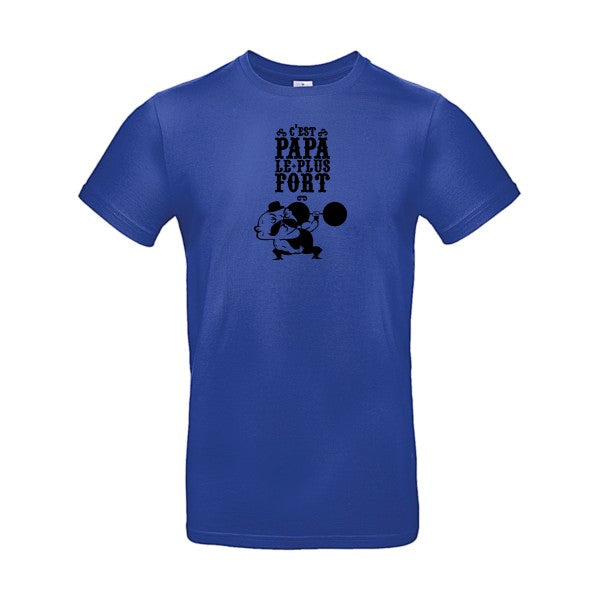 C'est qui le plus fort ?Flex noir - E190 T-shirt|Cobalt Blue||2XL