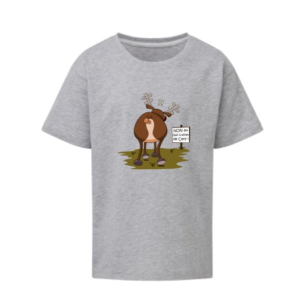 Gaz à effet de cerf SG - Kids T-shirt enfant Light Oxford Taille 152 (11-12/2XL)