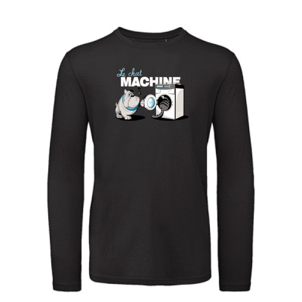 Le Chat Machine | T-shirt original LSL Navy Blue 2XL