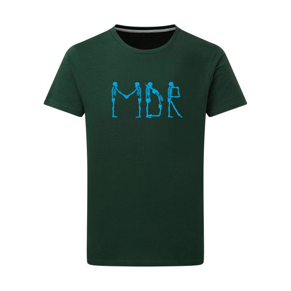 MDR - Flex bleu clair Tshirt original Bottle Green  2XL