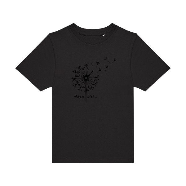 T-shirt original enfant Make-a-wish couleur Black flex Noir
