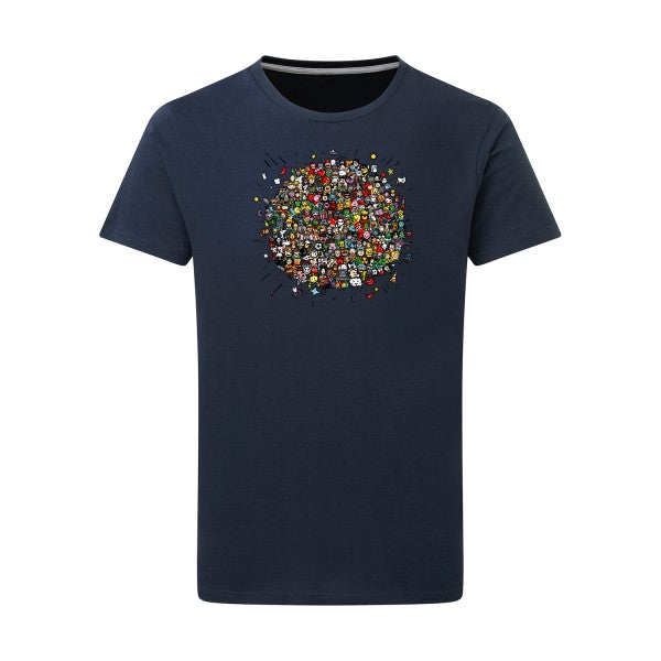 T-shirt homme Planète Pop Culture - T-shirt rigolo pour les fans de culture pop Denim XL