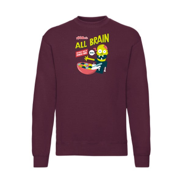 All brain Fruit of the loom 280 g/m² Sweat shirt