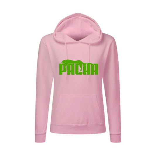 Pacha Vert pomme |Sweat original à capuche Femme