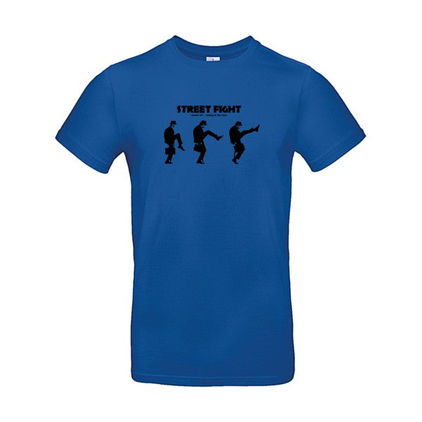 T-shirt humour original British Fight T Shirt couleur Royal Blue