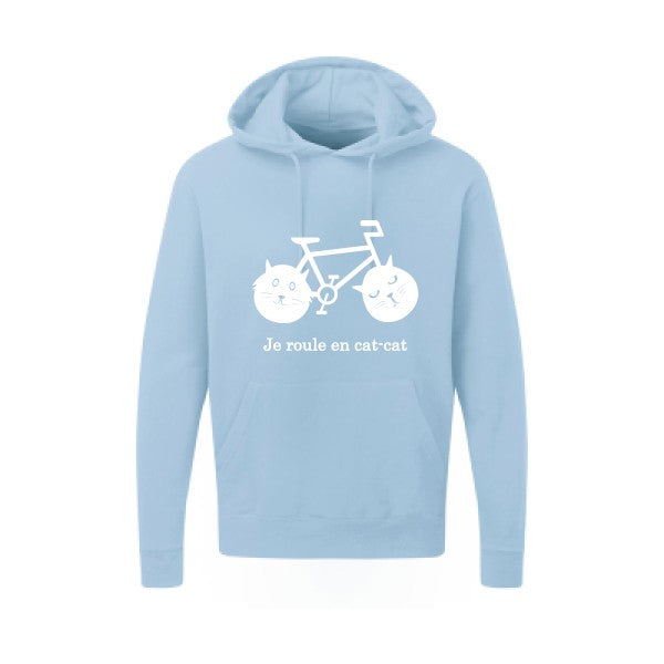 cat-cat bike Blanc SG - Hooded Sweatshirt Sweat capuche